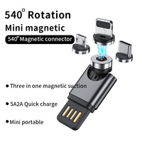 Vente en gros adaptateur portable USB type-c avec conception rotative matériau en nylon charge rapide pour Android et ordinateur/scanner de codes à barres