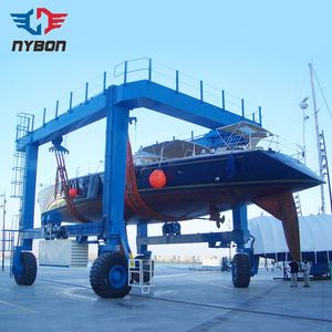 Grúa Hidráulica Móvil para Embarcaciones, Grúa para Yates de 10-600 Toneladas, Control Remoto, Tamaño Personalizado - Product Image 4