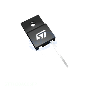 Single Diodes TO-220-3 Full Pack DIODE STD 600V 30A TO220FPAC STTH30AC06FP Electronic Component Production Manufacturer Channel - Product Image 1