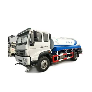 Chino Popular Sinotruk Howo usado 6X4 290 HP 10 neumáticos de rueda rociando tanque de agua camión portador de agua camión cisterna de limpieza