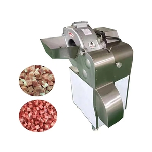 Cortadora de Carne y Verduras en Cubos Automática 3D PF de Alta Velocidad, Comercial, de Acero Inoxidable, 800-1000 kg/h, para Carne Congelada, Jamón Ibérico - Product Image 1