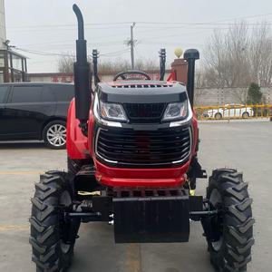 Tractor con Ruedas de <span class=keywords><strong>60</strong></span> Caballos de Fuerza, Entrega Gratuita, Agrícola, Doméstico, 4x4, Pequeño, Multifuncional, para Jardín y Huerto, con Motor Hidráulico - Product Image 5