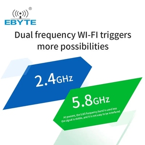 Module sans fil WIFI double bande Ebyte E103-W06 18dBm haute performance avec processeur ARM Cortex-M4 18dBm 2.4GHz/5GHz et puce CC3235S - Product Image 4