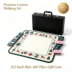 Juego de Mahjong Americano de Lujo LANY Nutcracker, Material Acrílico, Impresión UV Ecológica, Incluye 3 Artículos para 2/4 Jugadores - Product Image 6