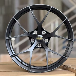 Rueda de Aleación Forjada Personalizada de 18, 19 y 20 Pulgadas, 5 Radios en Y, Acabado Mecanizado en Dos Tonos, Llanta para Automóvil de Pasajeros 5x112 5x114.3 5x120 - Product Image 5