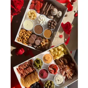 Gofres de grado alimenticio ecológicos, brownies, pretzels, caja de embalaje de postre, caja de inmersión de chocolate personalizada, caja de pastelería dulce para gofres