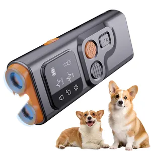 Rechargeable Dog Bark Deterrent Outdoor Sonic Repellent Anti Barking Control Ultrasonic Dog Training Device