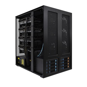 Estación de Trabajo con 4x RTX 4090/5090 GPU, Servidor para Entrenamiento de IA, Potencia de Computación, Host con Doble CPU, Compatible con Linux, Servicio de Base de Datos RAID 5 - Product Image 1