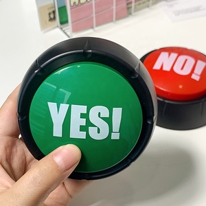 สินค้าพร้อมส่งจากโรงงาน ปุ่มเสียงบีบได้ ใช้ได้ทั้งเสียง "YES" และ "NO" เหมาะสำหรับคลายเครียด ของขวัญวันหยุด ของเล่นเกมกระดาน - Product Image 5