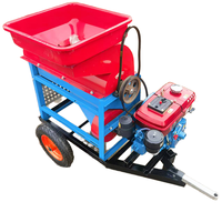 Batteuse à maïs à haute productivité modèle YC-5000 avec cadre de support de moteur diesel et pneus facilitant le mouvement