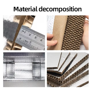 Bao bì làm mát thực phẩm cách nhiệt cho dập nổi đông lạnh Hộp carton cách điện 72 giờ để vận chuyển chuỗi lạnh - Product Image 4