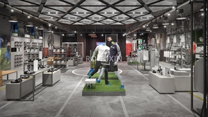 Promozione Design di alta qualità per negozi al dettaglio di stile di vita sportivo per esposizione di indumenti - Product Image 4