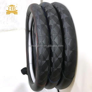 Accessoires Auto 38-40 <span class=keywords><strong>CM</strong></span> Housses de <span class=keywords><strong>volant</strong></span> en <span class=keywords><strong>cuir</strong></span> véritable Accessoires de housse de protection de haute qualité - Product Image 5