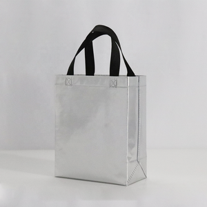 Bolsa de Mano Metálica Holográfica Ecológica y Reciclable con Logotipo Personalizado y Color Personalizado para Compras - <span class=keywords><strong>Compra</strong></span> al <span class=keywords><strong>por</strong></span> Mayor - Product Image 2