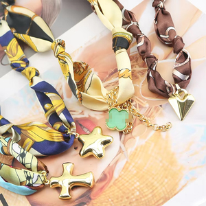 Женское ожерелье из латуни - Product Image 3