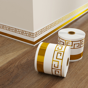 <span class=keywords><strong>D</strong></span>écoration murale de luxe pour la maison, 10m x 5m, PVC auto-adhésif, imperméable, plinthes murales, autocollants muraux pour la <span class=keywords><strong>d</strong></span>écoration intérieure - Product Image 1
