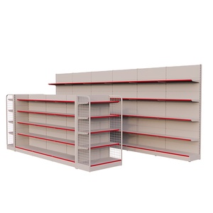 Estanterías <span class=keywords><strong>de</strong></span> Góndola Estilo Europeo para Supermercados, Soporte <span class=keywords><strong>de</strong></span> Alta Calidad, Diseño Moderno, Conjuntos para Supermercados OEM - Product Image 3