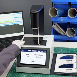 Compteur LS155B avec écran tactile de 7 pouces, clarté de transmission conforme aux normes ASTM ISO pour matériaux translucides - Product Image 1