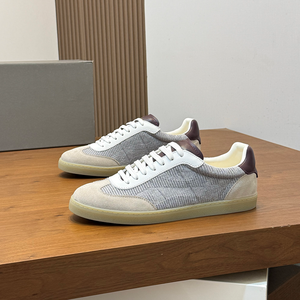 Chaussures basses rétro de créateur pour hommes, en velours côtelé et daim, à lacets, plates, décontractées, pour le skate et la marche, de luxe, haute qualité - Product Image 3