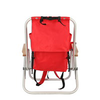 Chaise longue de plage pliable en aluminium de haute qualité Kejie, portable, pour le camping, avec dossier