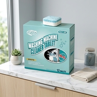 Agent de décontamination et détartrant à triple action professionnel à haute mousse pour les tablettes de lave-linge automatiques
