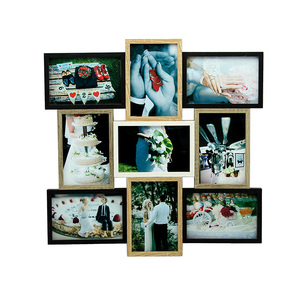 Giáng sinh trang trí 3D từ gỗ trẻ em nghệ thuật sequin vẽ bảng khung ảnh - Product Image 2