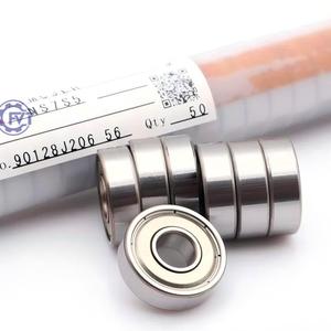 Roulement à billes à gorge profonde haute vitesse <span class=keywords><strong>MR</strong></span> 104 ZZ 4*10*4 mm, précision P6, mini-roulement à billes à gorge profonde à rangée unique pour moulinet de pêche - Product Image 1