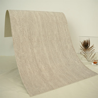 Ubin Lunak MCM Murah, Pelapis Fleksibel Travertine, Veneer Imitasi, Panel Dinding Lembaran Buatan