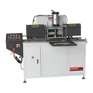 The tool can be adjusted up and down to process different structures combined end milling machine for aluminum profiles