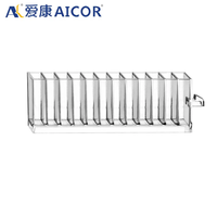 Analyseur de cuvette 12 positions Utilisation en laboratoire Coupe d'échantillon en plastique 20 20CX PRIME 30 60 OEM Personnalisable"