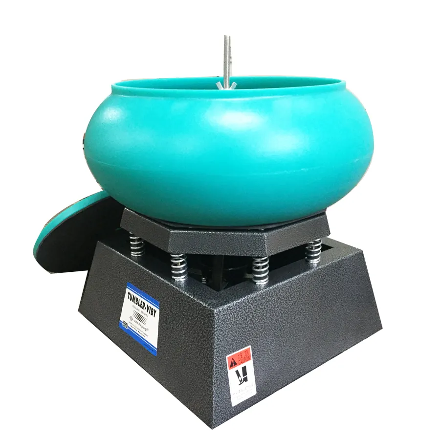 17 inch Large Jewelry Making Machine Vibrating Polishing Machine Vibrating Tumbler For Polishing