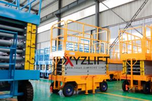 Plateforme élévatrice verticale hydraulique manuelle <span class=keywords><strong>à</strong></span> ciseaux mobiles 4m 6m 8m 10m 12m - Product Image 6