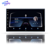 Pemutar Dvd mobil 2 Din ganda, pemutar Dvd mobil 2 Din Universal 7 inci 4 + 4Core, Radio Stereo mobil navigasi 64G