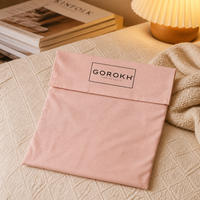 Sac de rangement réutilisable en coton biologique pour vêtements et chaussures, avec logo personnalisé imprimé, idéal pour cadeaux, sacs à main et sacs anti-poussière en toile