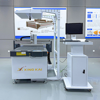 Snelle, kleine digitale CNC-snijmachine voor lederen schoenpatronen, met vibrerende snijder, CCD en projector