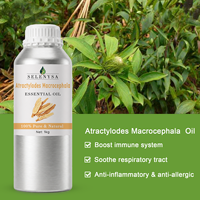 Huile Essentielle Pure à 100% d'Atractylodes Macrocephala Distillée à la Vapeur en Vrac pour l'Aromathérapie et la Réparation Cutanée