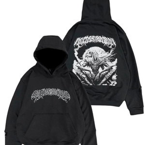 Sudadera con Capucha Personalizada con Logotipo, Venta al por Mayor de Fábrica, 100% Algodón, Impresión Digital DTG, Unisex, Lisa, Gruesa, de Gran Tamaño, de Alta Calidad, con Bolsillo Cuadrado - Product Image 1