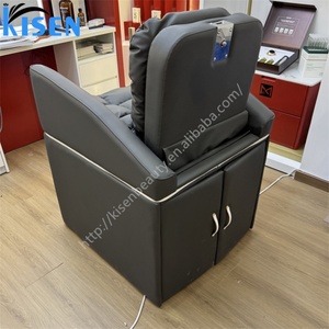 Sillones de Barbería Kisen, Sofá de Salón, Mesa de Lavado Multifuncional, Color Personalizado, Voltaje, Logotipo, Venta al Por Mayor de Fábrica - Product Image 2