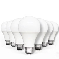 Ampoule d'éclairage LED A19 à économie d'énergie pour l'intérieur, douille à vis E27 haute luminosité certifiée CE