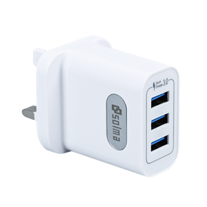 Mới đa chức năng 3USB cổng anh LED Adapter QC3.0 Power Supply Adapter bán buôn xách tay - Product Image 1