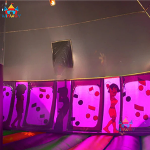 Château gonflable disco personnalisé pour enfants, structure de fête disco pour enfants, structure de saut gonflable pour adultes - Product Image 5