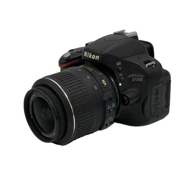 Wholesale Used Nikons D5100 DSLR Camera 18-55mm VR 16.2MPFlip Screen 1080p Premium Quality Refurbished Digital Camera for Resale