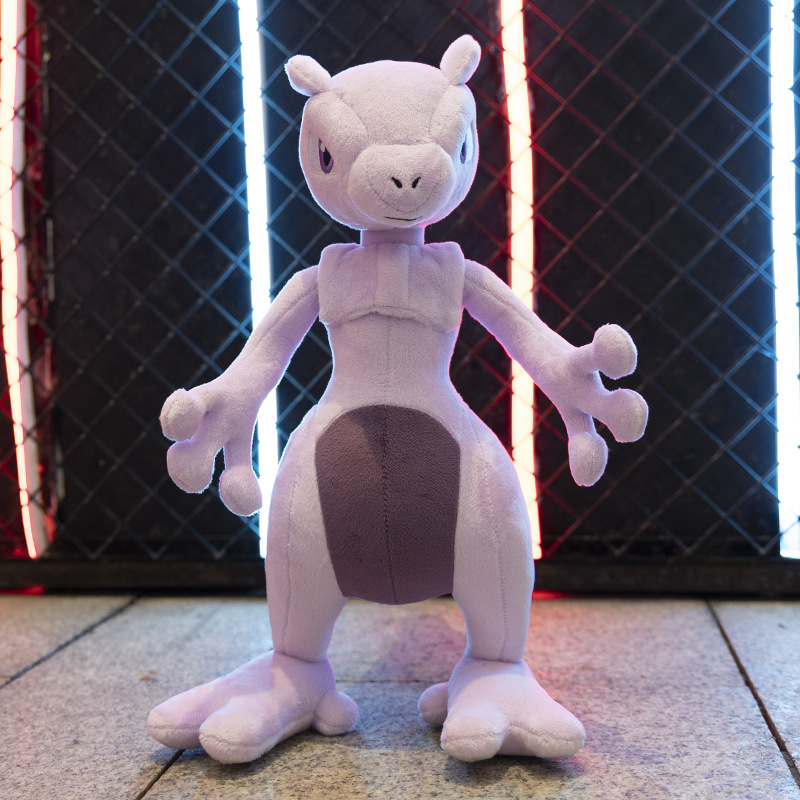 ポケモンアニメみみきゅうスーパーミューぬいぐるみミュウツー