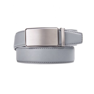 <span class=keywords><strong>Ceinture</strong></span> de Golf en <span class=keywords><strong>cuir</strong></span> véritable pour <span class=keywords><strong>homme</strong></span>, boucle automatique, Logo personnalisé, livraison gratuite - Product Image 2