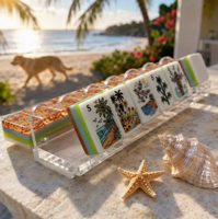 Surflez sur les vagues de la tradition : l'édition West Coast Surf & Golden Retriever, jeu de Mahjong américain