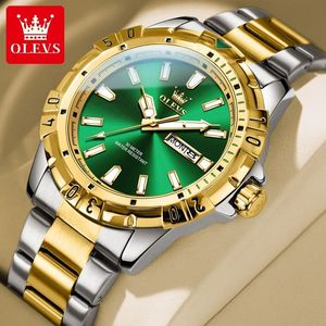<span class=keywords><strong>Montre</strong></span> OLEVS 5560 pour homme, mouvement à quartz, bracelet en acier inoxydable, étanche, aiguilles lumineuses, calendrier, <span class=keywords><strong>montre</strong></span>-bracelet pour affaires, vente chaude - Product Image 3