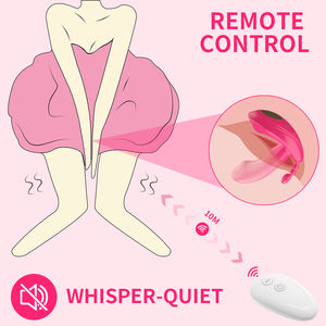 PINKZOOM女性用加熱ウェアラブル3In1リモート吸盤ディルドクリトリス刺激装置振動パンティー女性用バイブレーターを吸う - Product Image 4