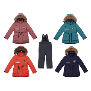 Traje de Esquí Infantil Unisex para Deportes de Invierno, de Alta Calidad, Estampado, Impermeable, Transpirable y Cortavientos, con Cremallera - Product Image 4