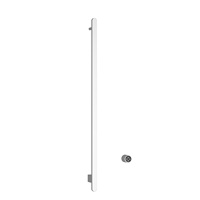 Barras Calefactoras Verticales de Aluminio de 50W 220V con Control Digital de Temperatura, Instalación Oculta, Montaje en Pared, para Hoteles y Apartamentos Inteligentes