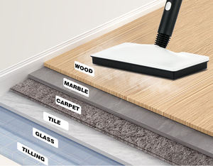 Fregona a vapor de alta presión <span class=keywords><strong>HD206</strong></span> sin soporte de 1500W multiusos con 9 accesorios Sistema de limpieza a vapor multiusos - Product Image 6